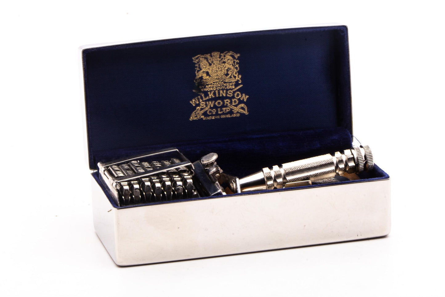 1920's Wilkinson Sword Co. Empire 7 Day Model Safety Razor Set | Original Condtion