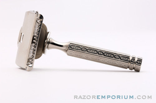 1930's Gem Junior Single Edge Safety Razor / Factory Nickel Revamp