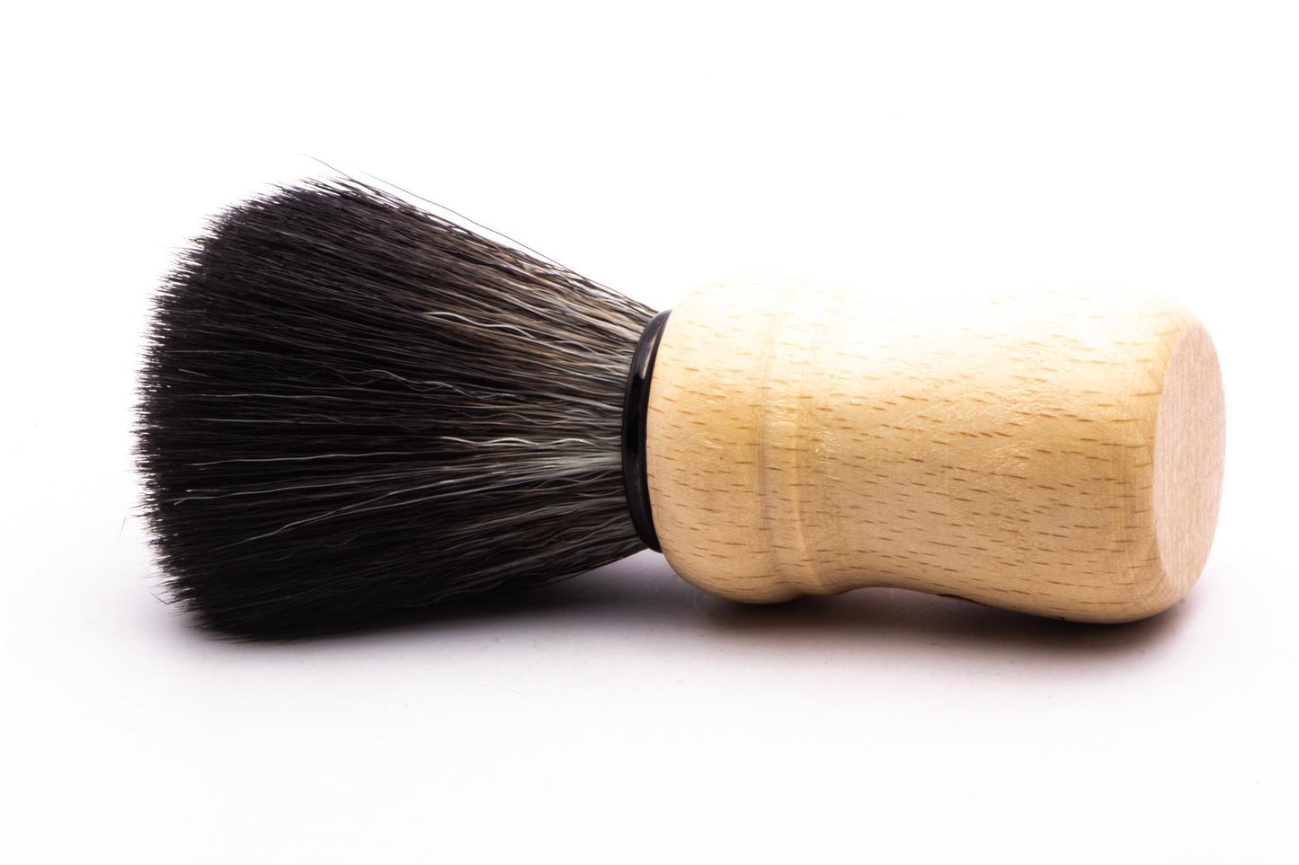Omega 196228 Black HI-BRUSH Synthetic Shaving Brush