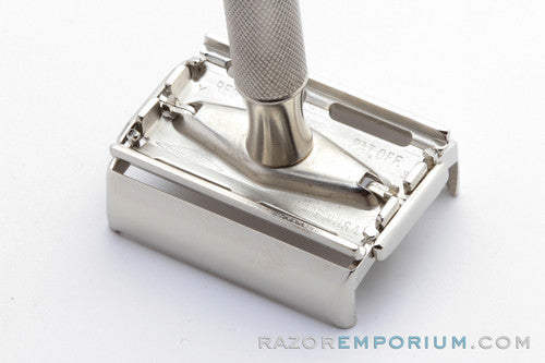 1953 Gillette Super Speed DE Safety Razor Y3 | Factory Nickel Revamp