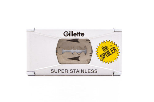 Gillette Super Stainless the SPOILER Double Edge (10) - New Old Stock (NOS) Razor Blades
