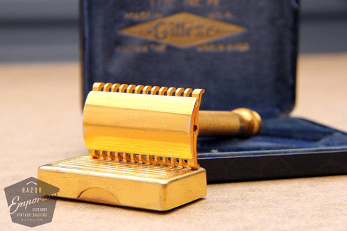 Gillette 1930's Regent Long Comb NEW Doube Edge Safety Razor