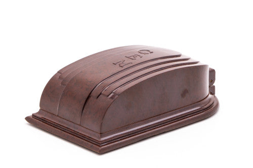 Gem 1930's Micromatic Single Edge Razor in Art Deco Case | Maroon
