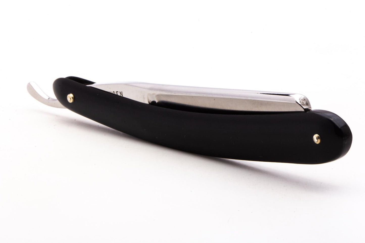 6/8" Ralf Aust Spanish Tip Hollow Ground Straight Razor | Acrylic Scales