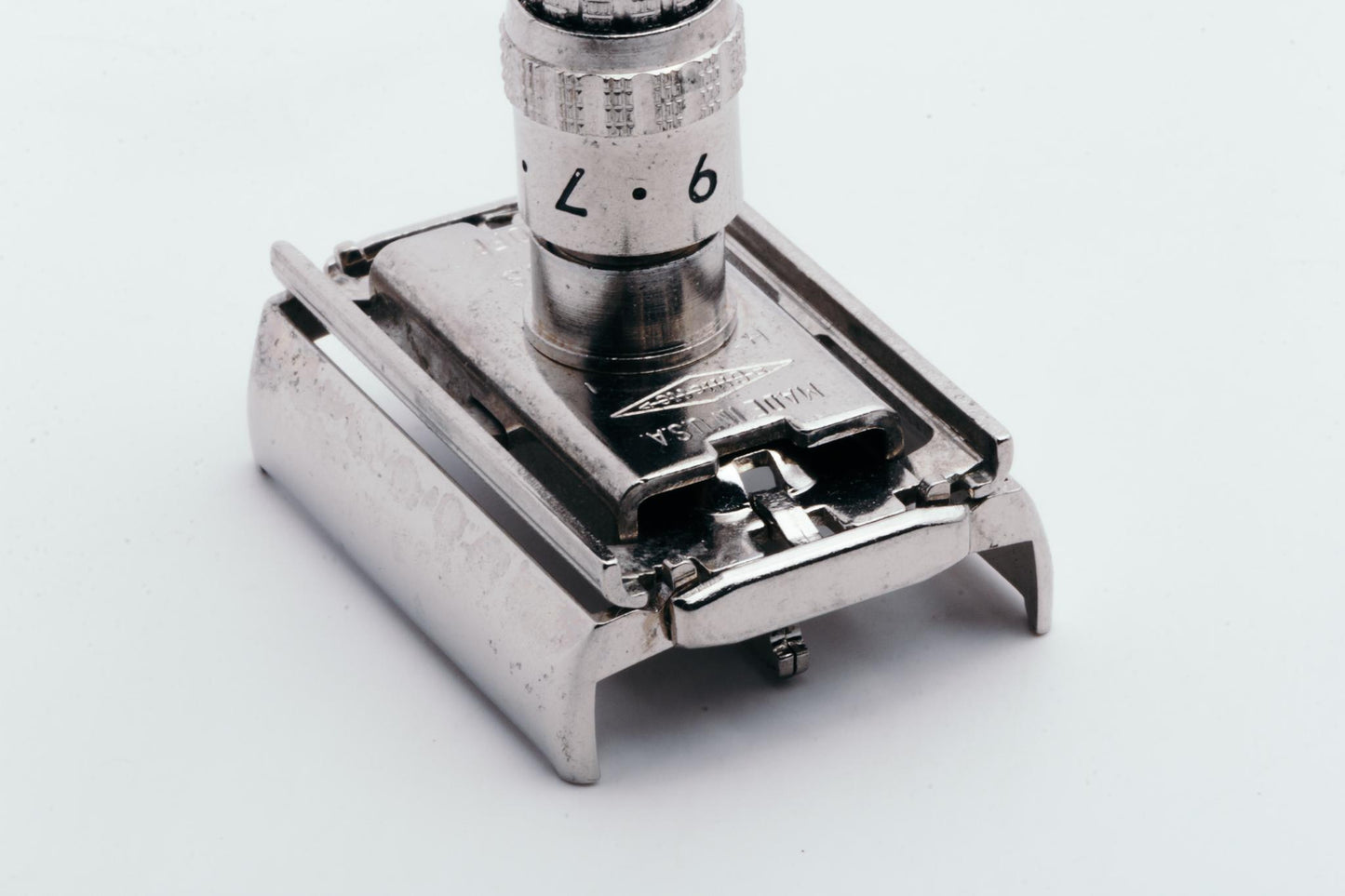 1962 H1 Gillette Slim Adjustable Double Edge Safety Razor | Original Condition