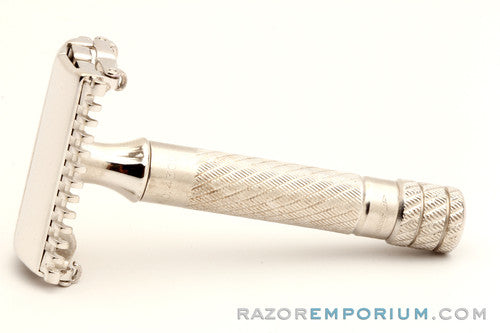 1948 Gillette Aristocrat No. 15 DE Safety Razor w/ Case & Blades| Made in England