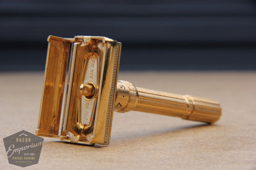 Gillette 1966 Slim Aristocrat Adjustable Safety Razor L4