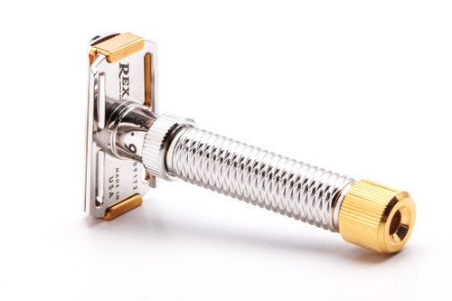 Rex Supply Co. | Konsul Slant Adjustable Stainless Steel Double Edge Safety Razor