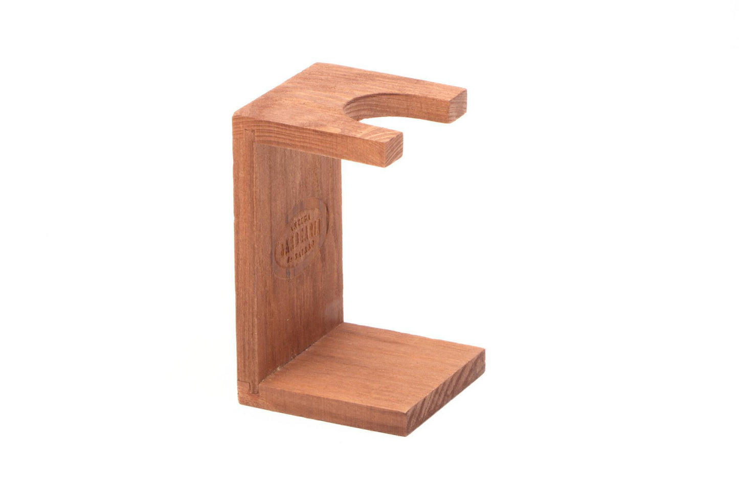 Antiga Barbearia de Bairro Shaving Brush Wooden Holder