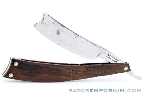 13/16" Joseph Elliot "Fine India Steel" Wedge Barbers Notch | England