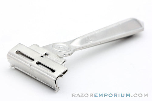1935 Schick Injector Safety Razor Type D Set | Satin Rhodium Revamp
