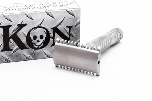 iKon Stainless Steel Standard Solid Guard DE Razor - Original Production Run