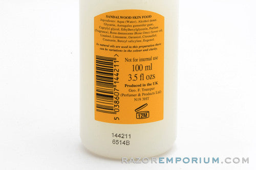 Geo F. Trumper | Sandalwood Pre/Post Skin Food 3.5oz