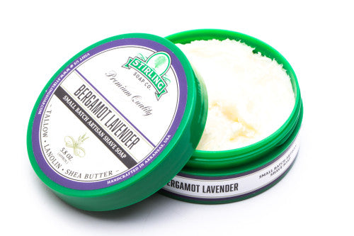 Stirling Soap Co | Bergamot Lavender Shave Soap