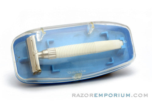 1960's Gillette Slim Twist Safety Razor Made in England