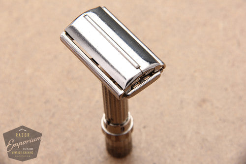 Gillette 1960 $1.95 Adjustable "Bottom-Dial" Fatboy -F4