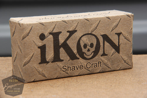 iKon Shavecraft Long Handled Stainless DE Safety Razor