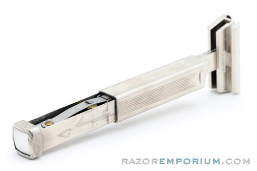1930's Schick Type B Silver Repeating Injector Razor