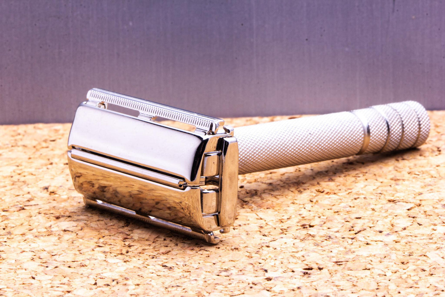 1953 Y4 Gillette DE Super Speed Safety Razor | Factory Nickel Revamp