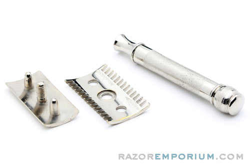 1920's Gillette Ball End Old Type DE Safety Razor Set | Made in England