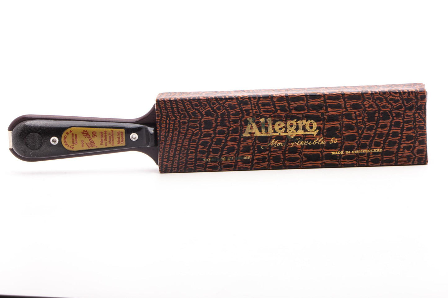Vintage Refurbished Allegro Leather Double Sided Paddle Strop
