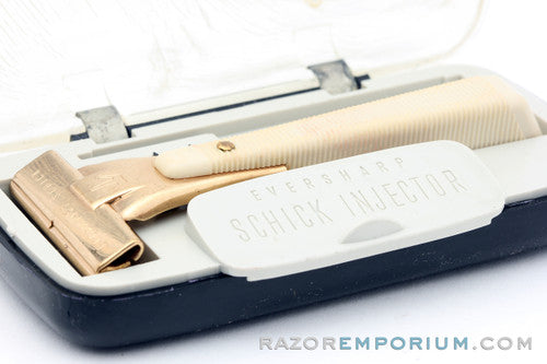 1950's Eversharp Schick Injector Safety Razor