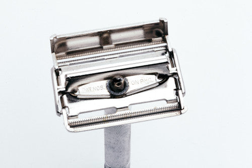 1951 W4 Gillette Black Tip DE Super Speed Safety Razor | Original Condition