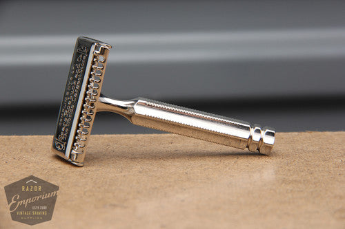 Ever-Ready 1912 Style Single Edge Safety Razor * Revamped - Nickel