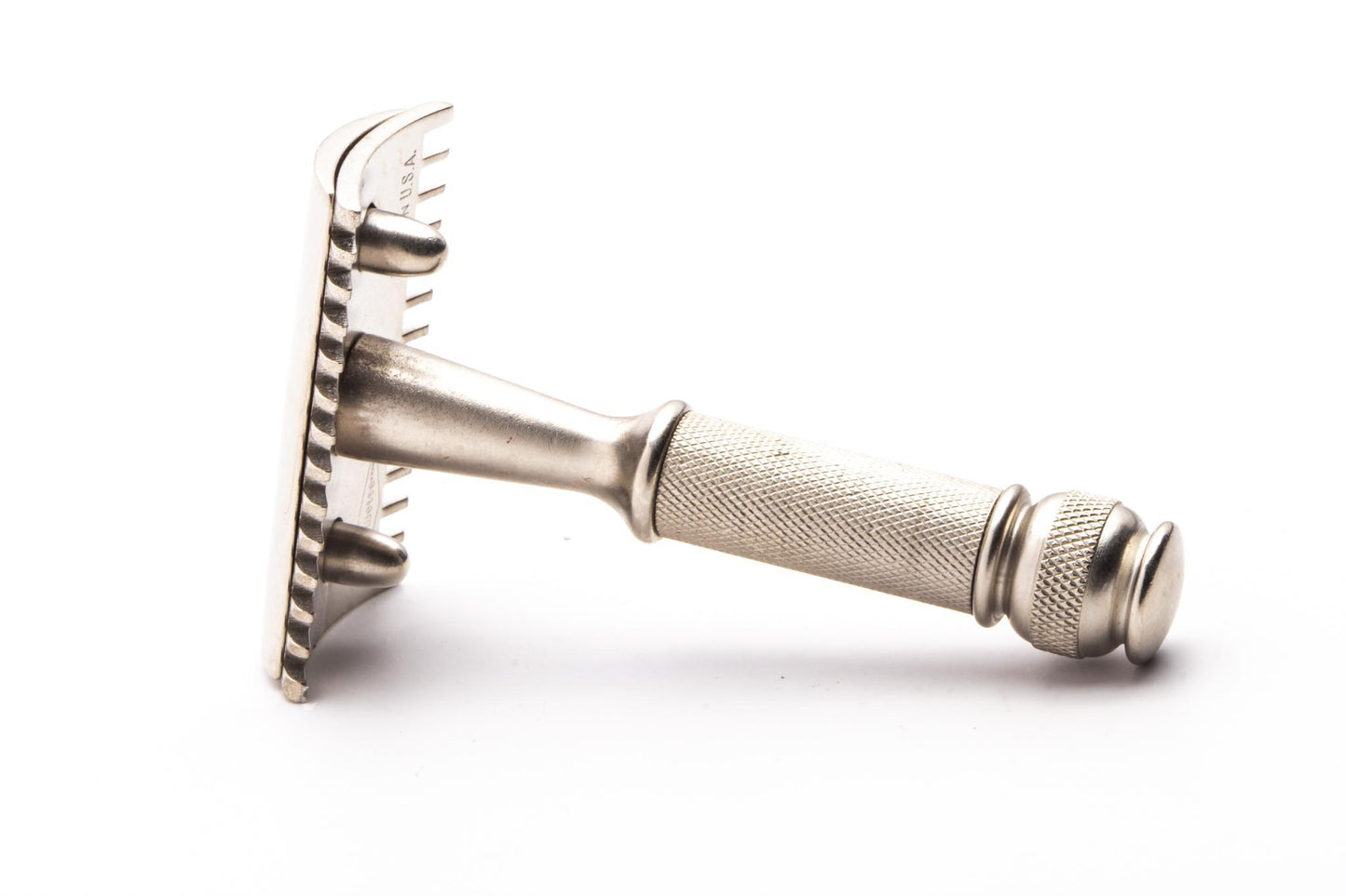 1920's Gillette Milady Decollete DE Safety Razor | Factory Nickel Revamp