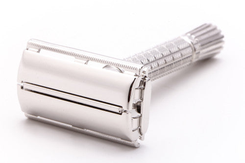1965 K4 Gillette Flare Tip Super Speed Safety Razor | Rhodium Revamp