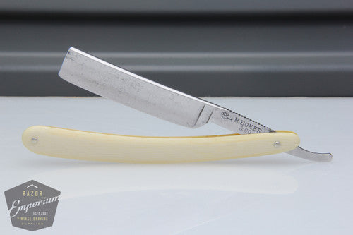 5/8" H. Boker & Co. "King Cutter" Straight Razor Half Hollow || Solingen, Germany