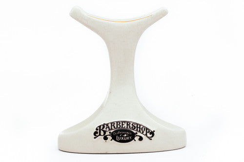 Barbershop Old Fashioned Luxury Ceramic Shave Stand