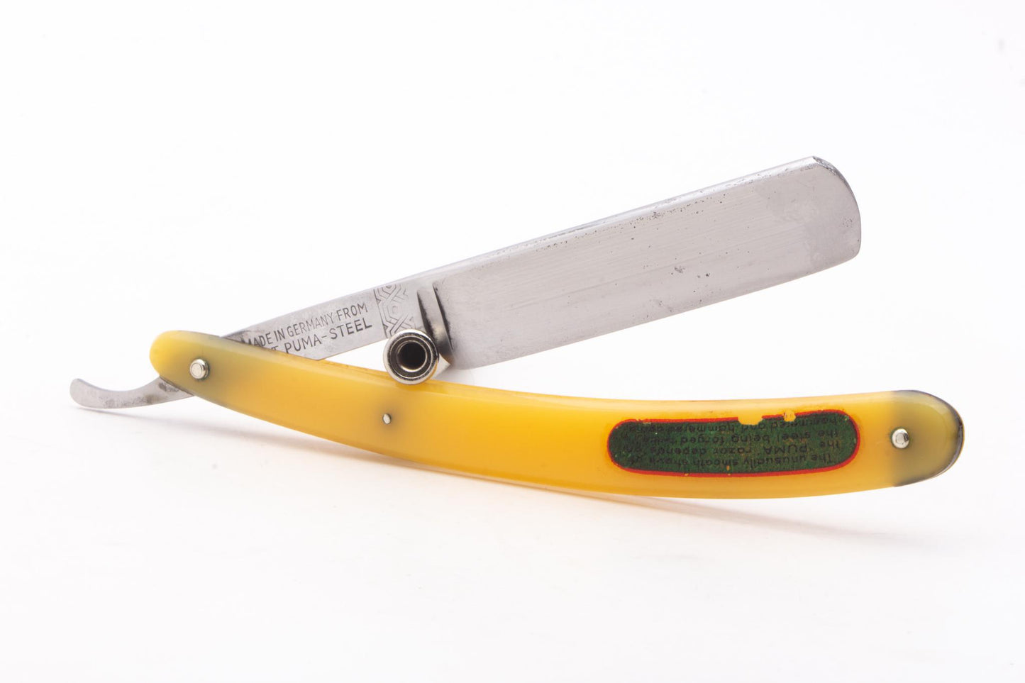 5/8" Vintage Restored Puma No. 75 Straight Razor