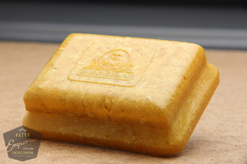 Ever-Ready 1912 Style Single Edge Safety Razor in Yellow Bakelite Snap Case