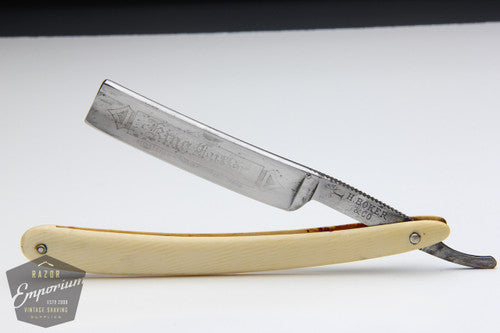 5/8" H. Boker & Co. "King Cutter" Straight Razor Hollow || Solingen, Germany