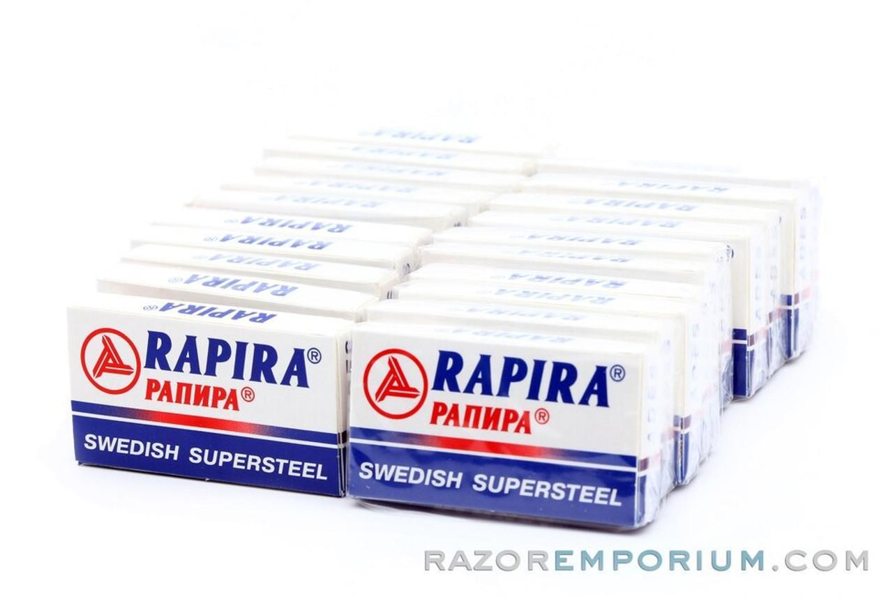 Rapira Swedish Steel Double Edge (DE) Blades