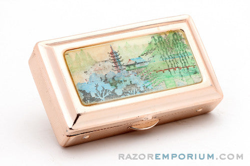 1990's Chinese Travel Double Edge Safety Razor Set