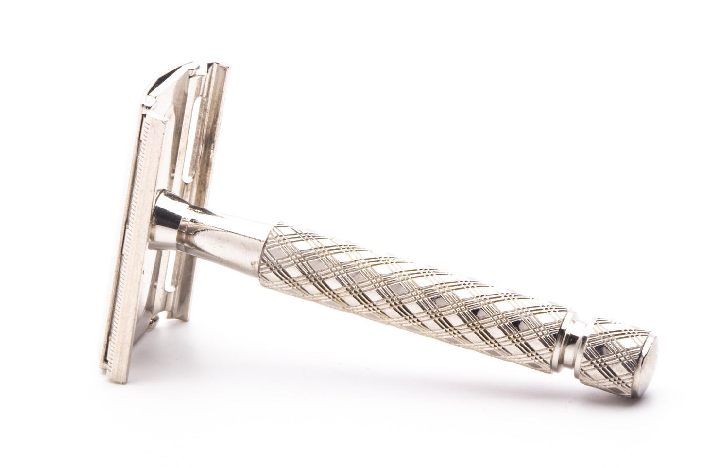 1960's Gillette Ball End Tech Double Edge Spiral Handle Razor | Original Condition