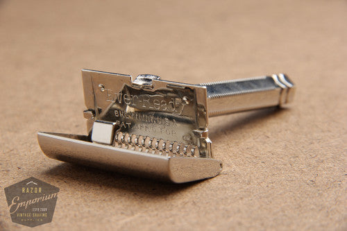 Ever-Ready 1912 Style Single Edge Safety Razor * Revamped - Nickel