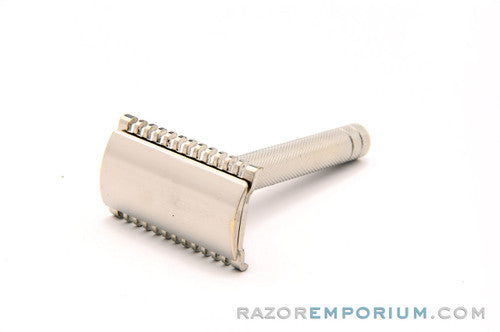 1930's Gillette 7 O'Clock Made in England Open Comb DE Safety Razor Set