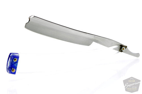 4/8'' Klas Tornblom X Mas Faux Frameback Clear Acrylic Scale Straight Razor