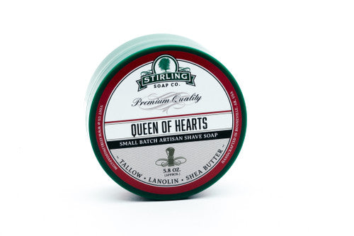 Stirling Soap Co | Queen Of Hearts Shaving Soap