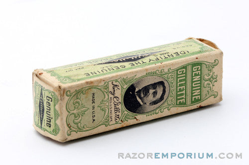1910's Gillette Ball End Old Type DE Razor - Mint