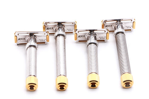 Rex Supply Co. Konsul XL Slant Adjustable Stainless Steel DE Razor