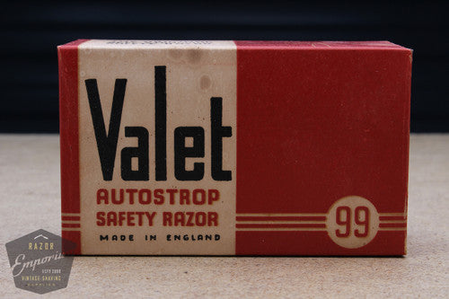 Valet Auto Strop Razor Set in Cardboard box ~ New Old Stock