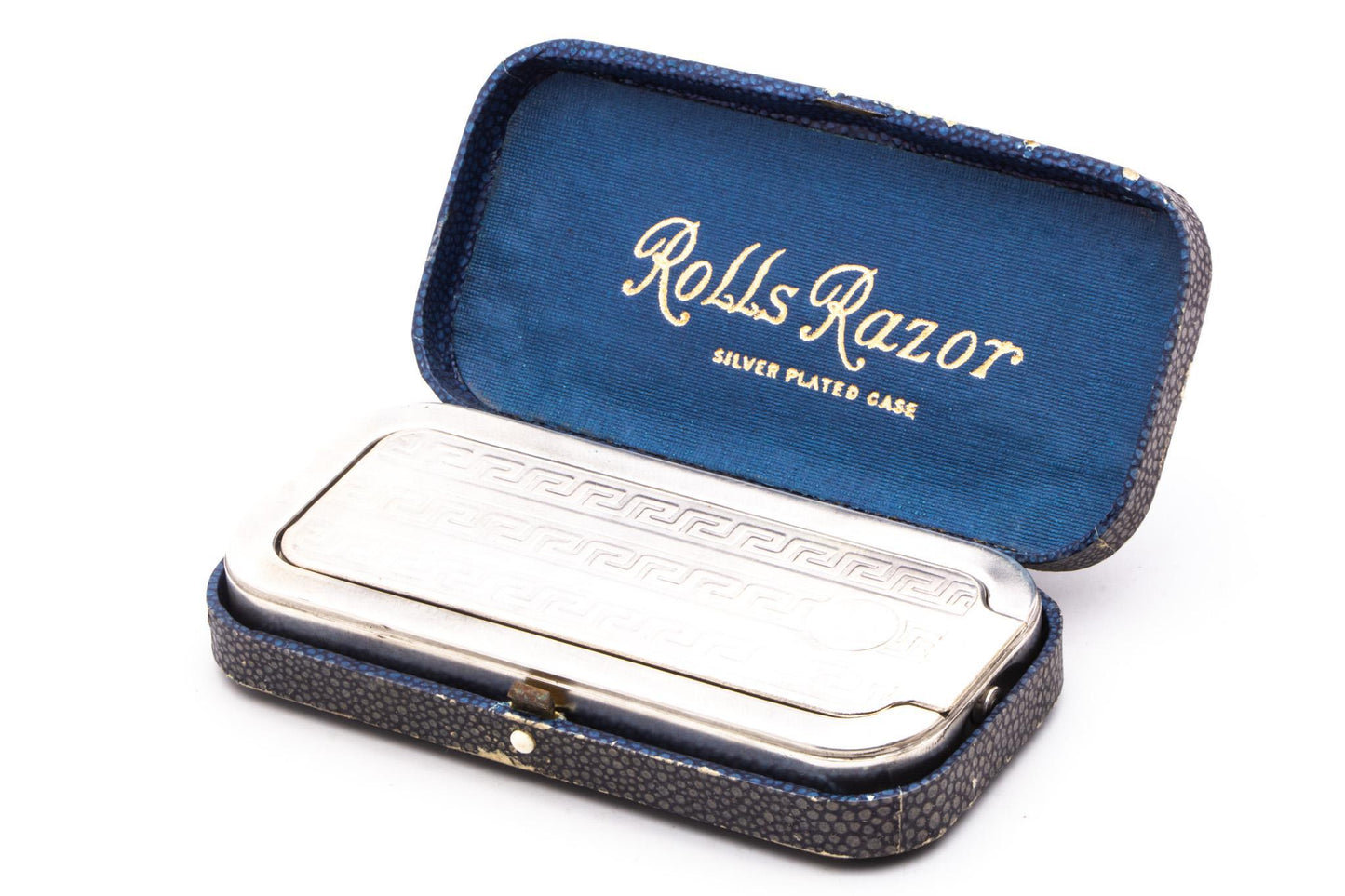 1940's Rolls Razor No1 Imperial Model in Blue Leather Case | Original Condition