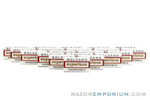Bolzano Superinox Double Edge Razor Blades
