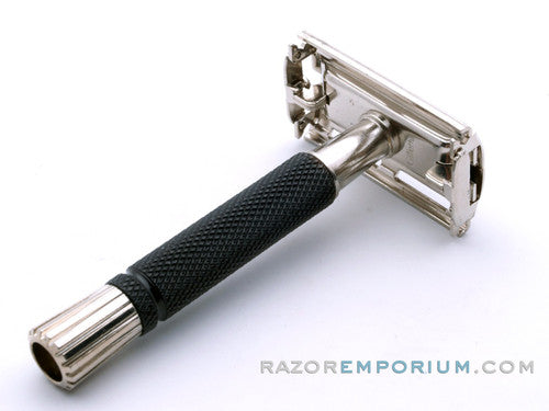 1982 C4 Gillette Black Handle Super Speed DE Safety Razor