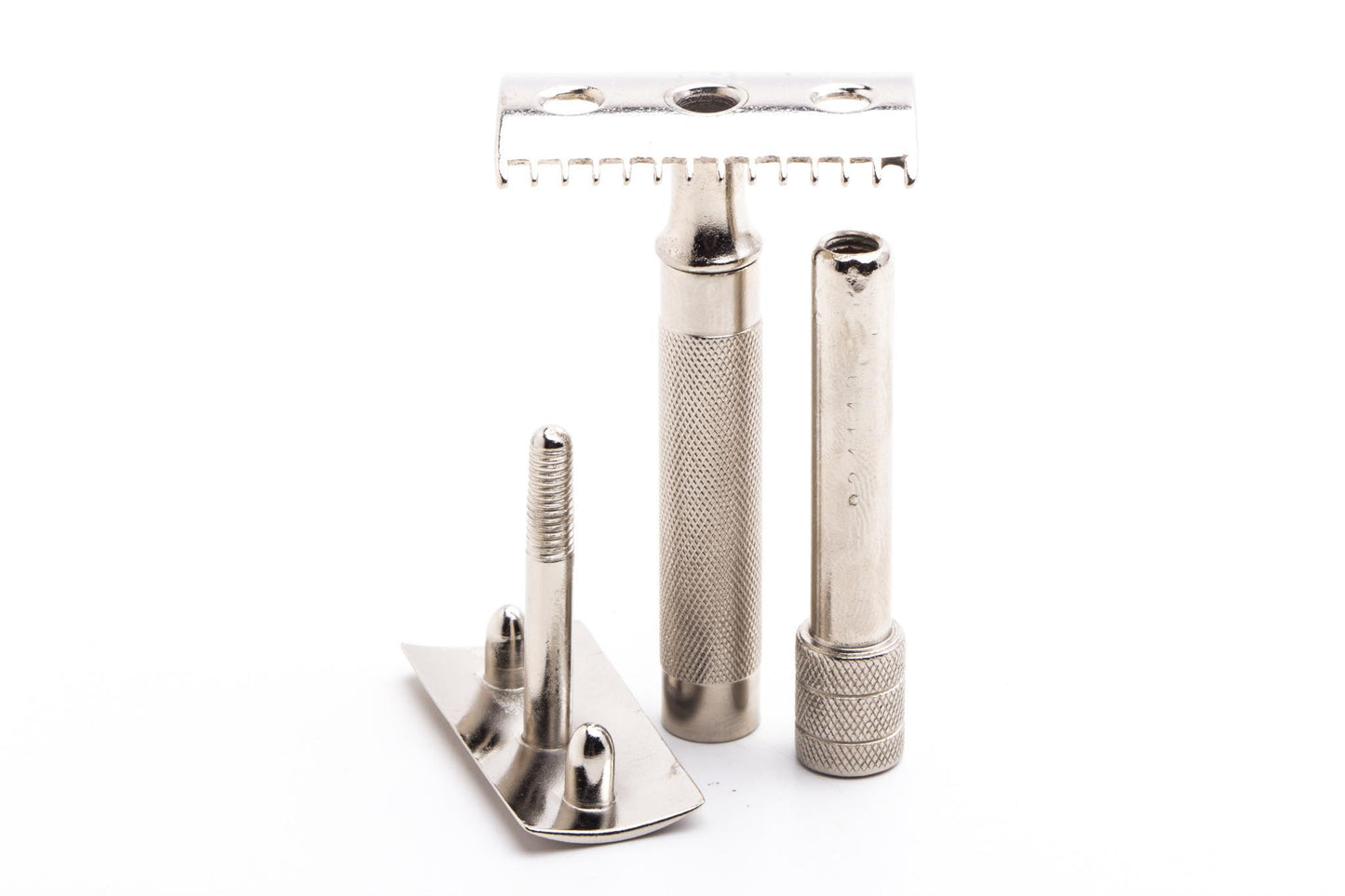 Gillette Single Ring Double Edge Safety Razor | Factory Nickel Revamp