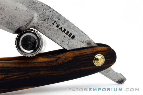 5/8" I. Barber Stub Tail Wedge Straight Razor | Sheffield